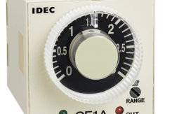 GE1A Series Electronic Timers Delayed 0.3 S-30 Hrs Delayed DPDT 220-240 VAC